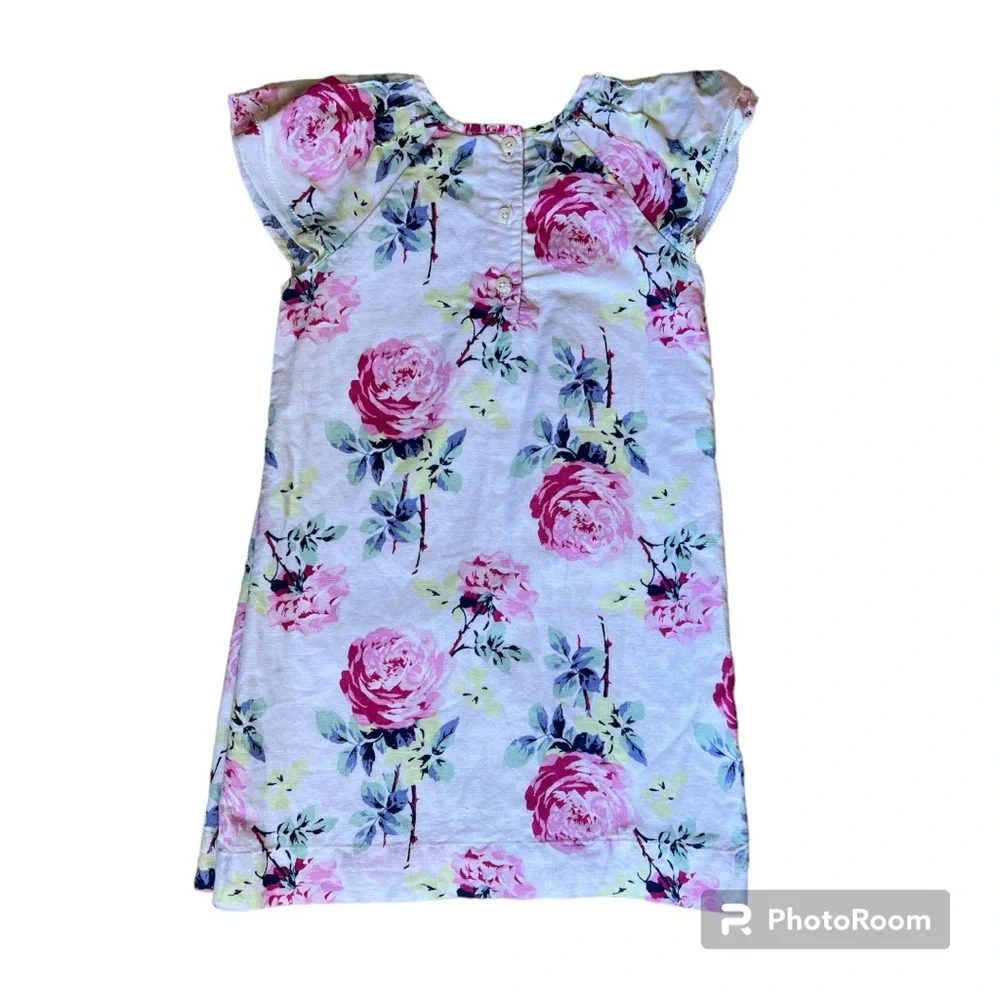 EUC GAP English rose sheath dress girls size 4 - Picture 2 of 4